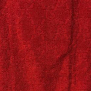 Telo mare Twinset rosso spugna cotone