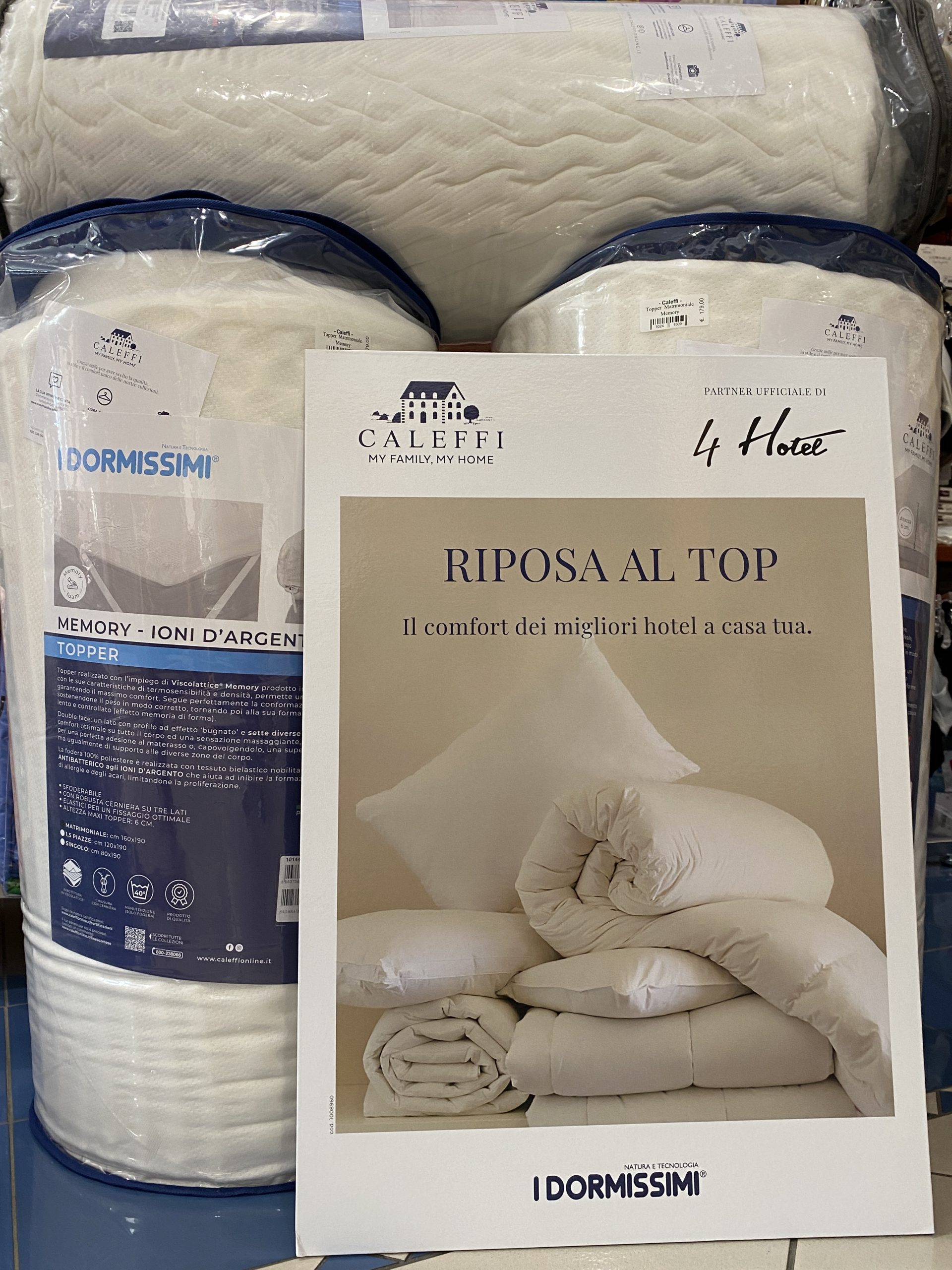 Topper Memory Caleffi