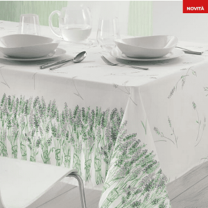 Tovaglia In Cotone Vallesusa Lavanda