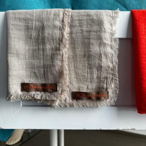 Tovaglietta da colazione in puro lino – Handmade by Penna e Filo