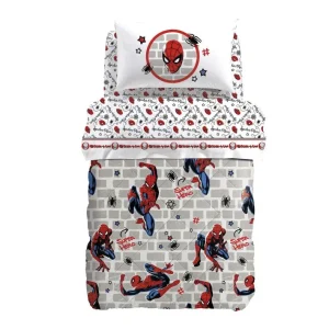 Trapunta Spider Man Wall in Cotone
