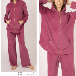 Tuta Donna con Zip e Cappuccio Brilliamo