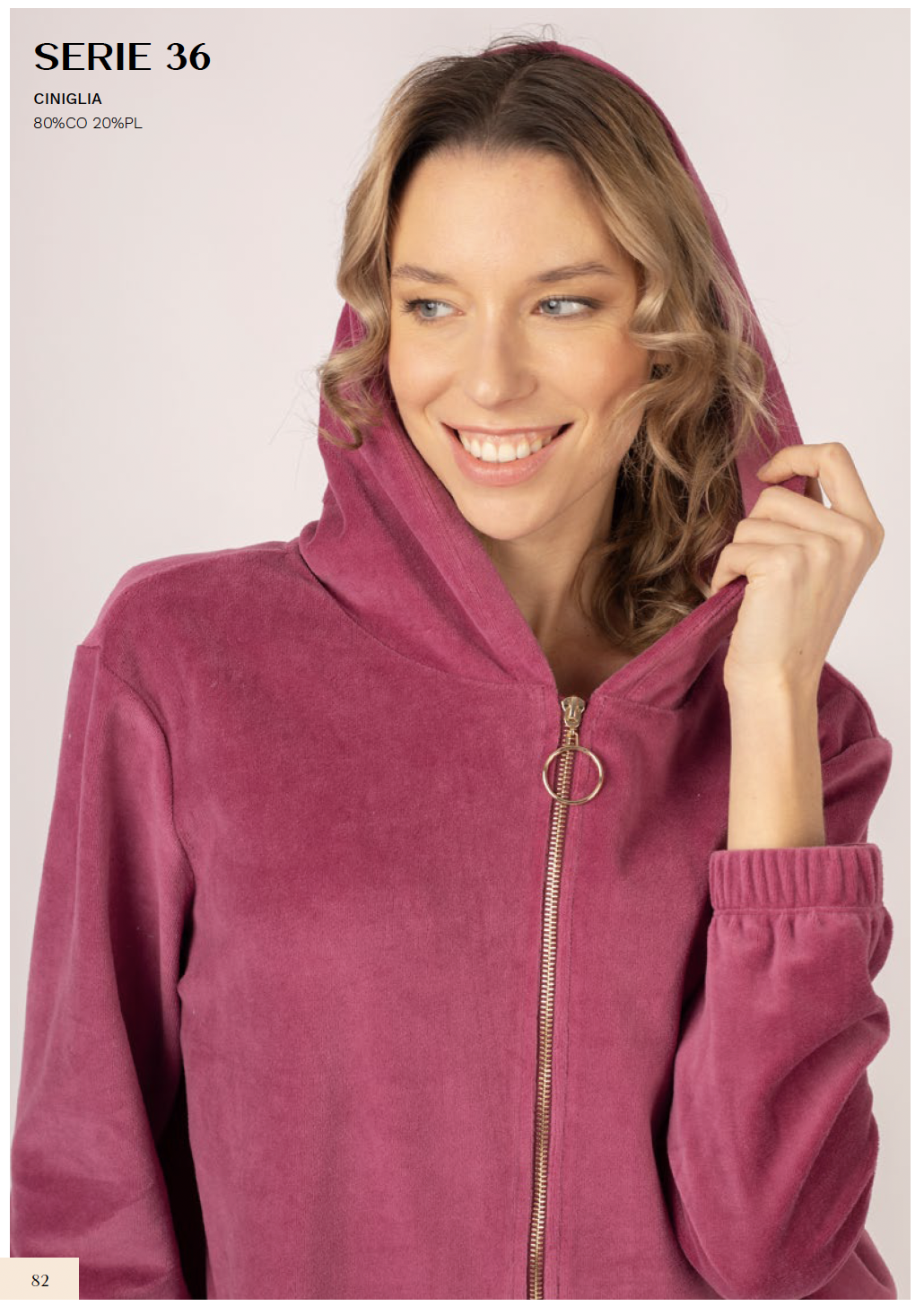 Tuta Donna con Zip e Cappuccio Brilliamo - immagine 3