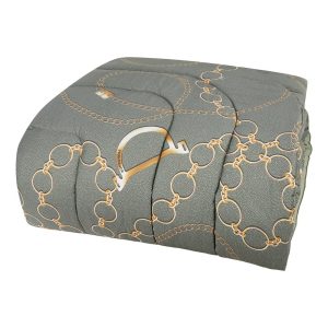 Copriletto Trapuntato Matrimoniale in Raso di Puro Cotone