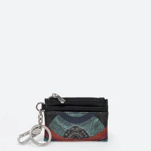 Portacarte con portachiavi Planetarium Black