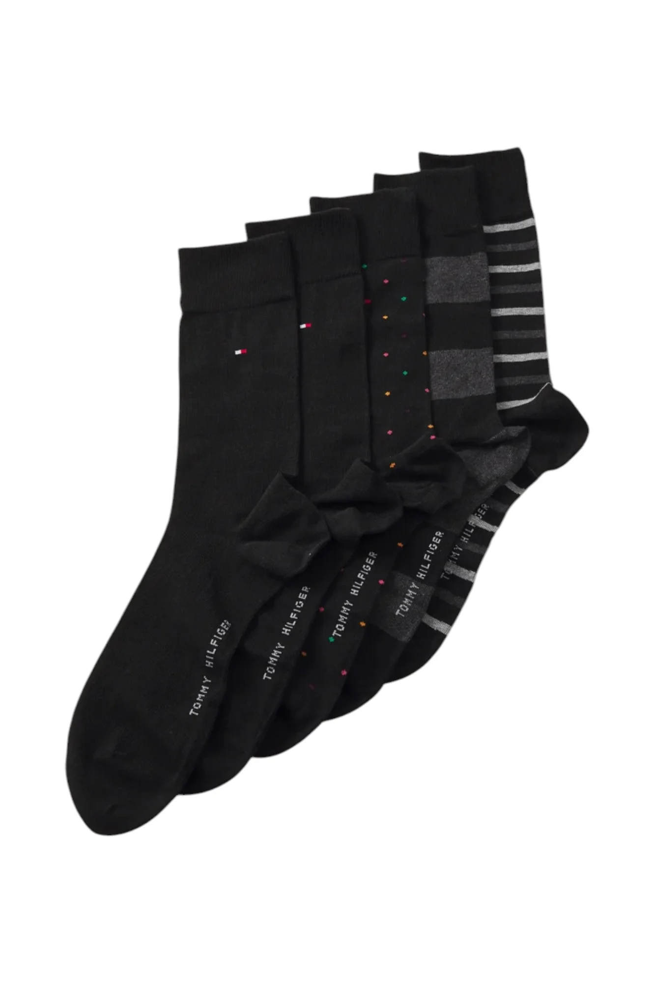 5-Pack Calze Uomo Tommy Hilfiger 701229782 - immagine 2