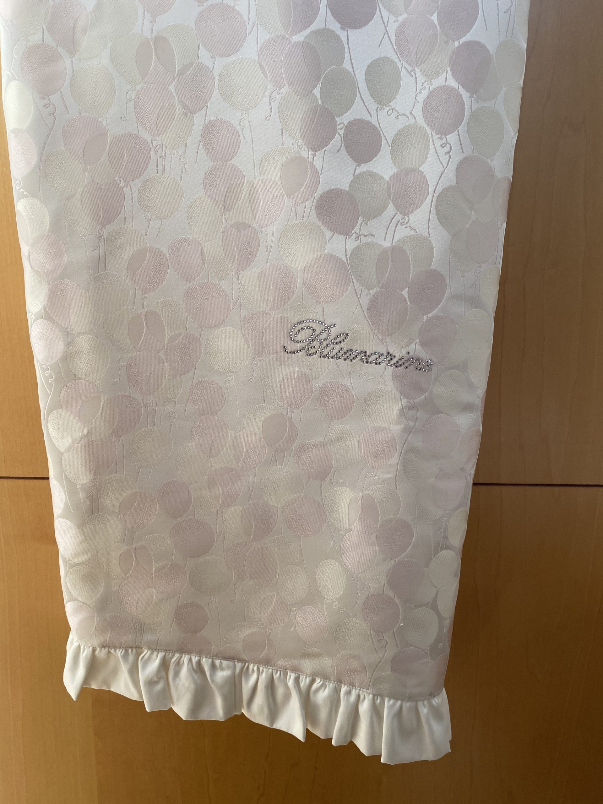 Asciugamano in percalle e spugna di cotone Blumarine - immagine 3