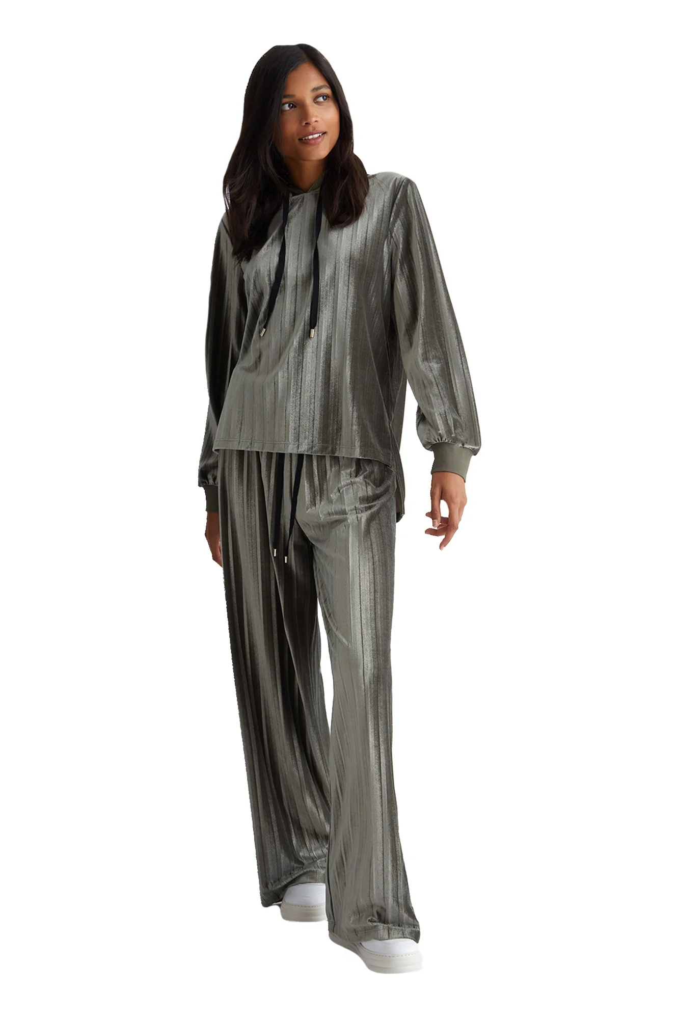 Felpa Donna Plissè Liu Jo TF3183J4529 - immagine 2