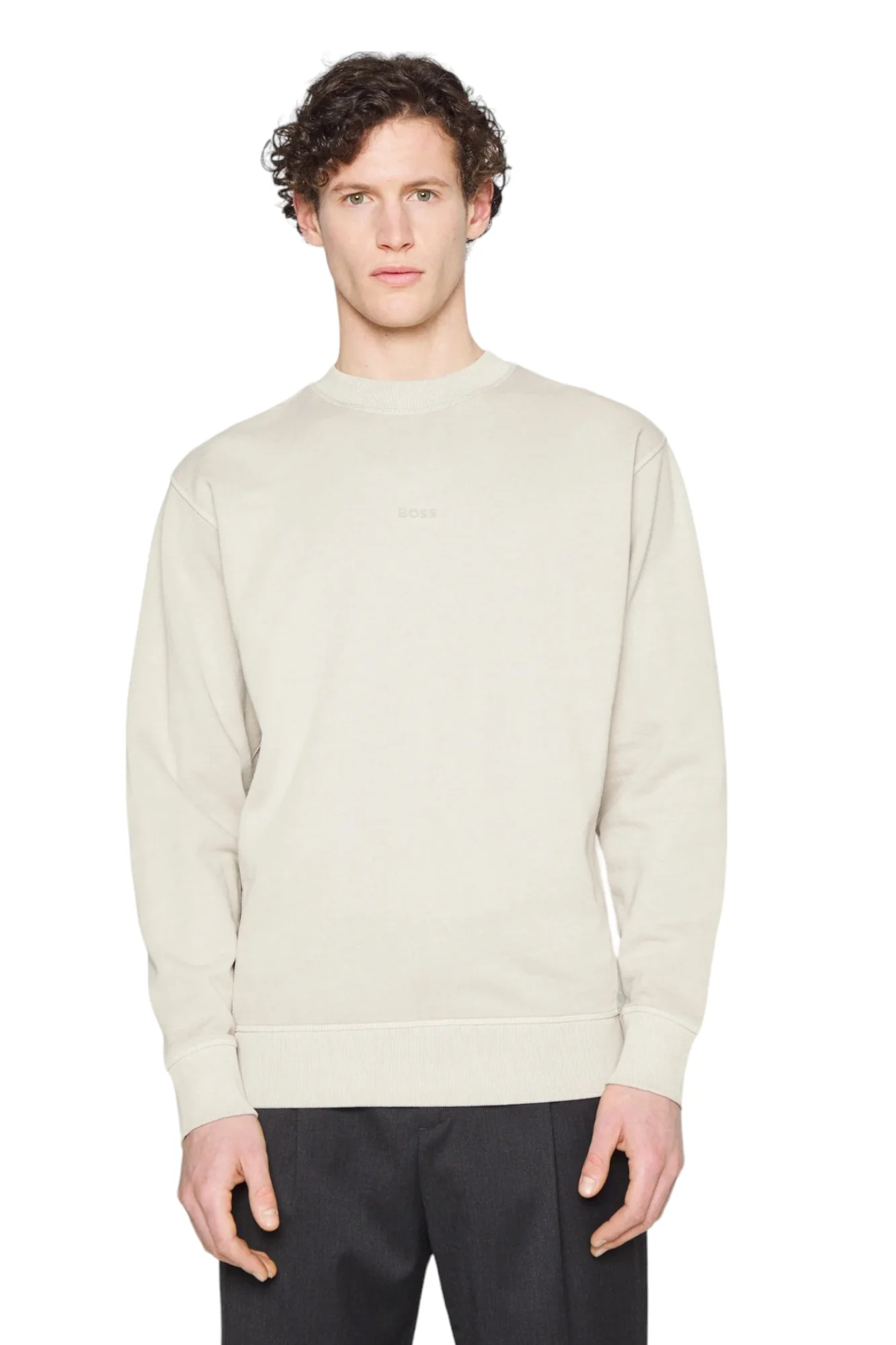 Felpa Uomo Boss 50472271 - immagine 4