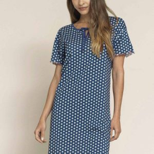 Camicia da notte a mezza manica