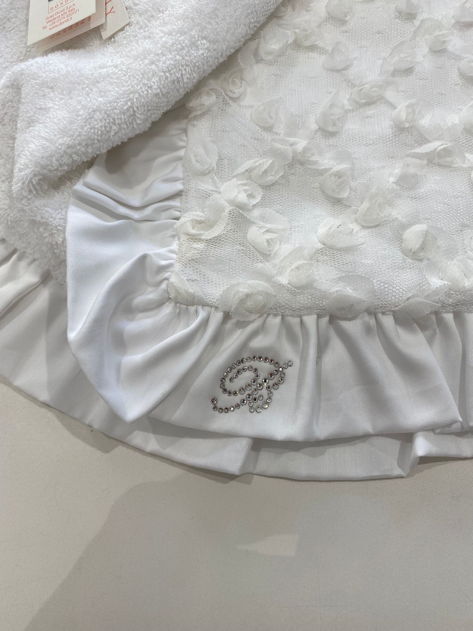 Asciugamano in percalle Baby Rosy