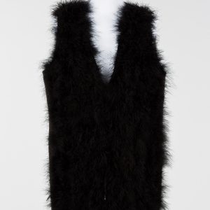 Gilet con pelliccia Twinset