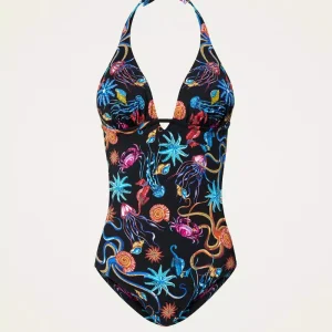 Costume intero con stampa