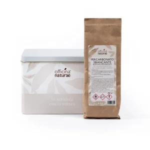 Officina Naturae Kit Scatola in Latta con Percarbonato Sbiancante