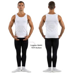 Canotta Senza Maniche da Uomo per Danza e Performance – M409