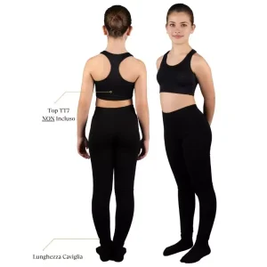 Pantaloni Aderenti a Vita Alta con Lunghezza alla Caviglia – M611S