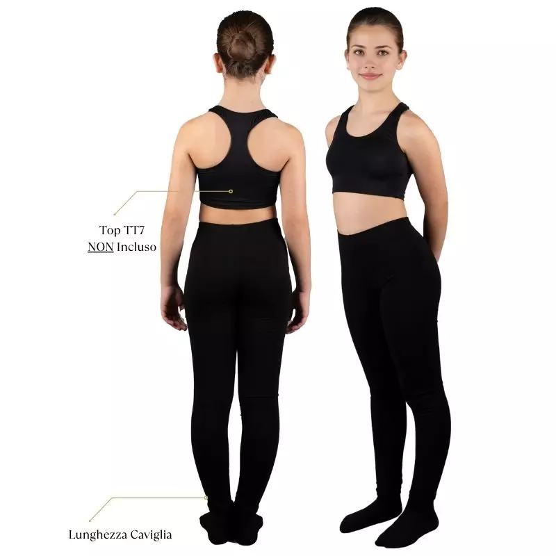 Pantaloni Aderenti a Vita Alta con Lunghezza alla Caviglia – M611S - immagine 2