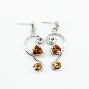 Orecchino Boccolo Topaz