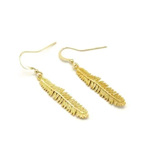 Orecchini con Fogliolina Lunga