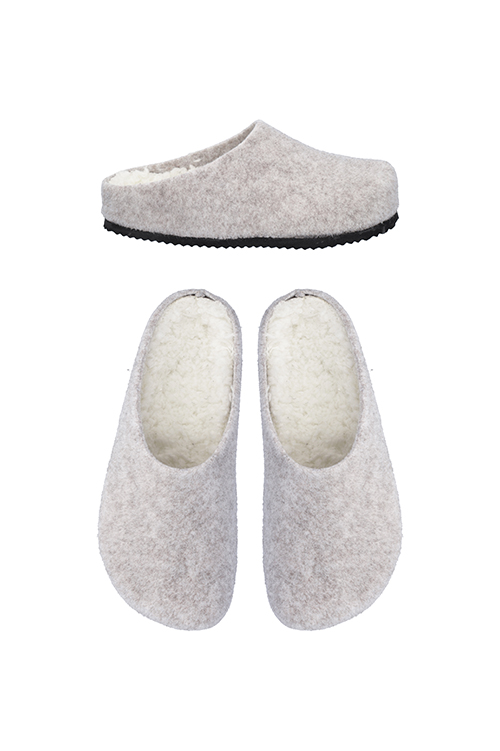 Pantofole Donna in Feltro Riciclato Maryplaid - immagine 2