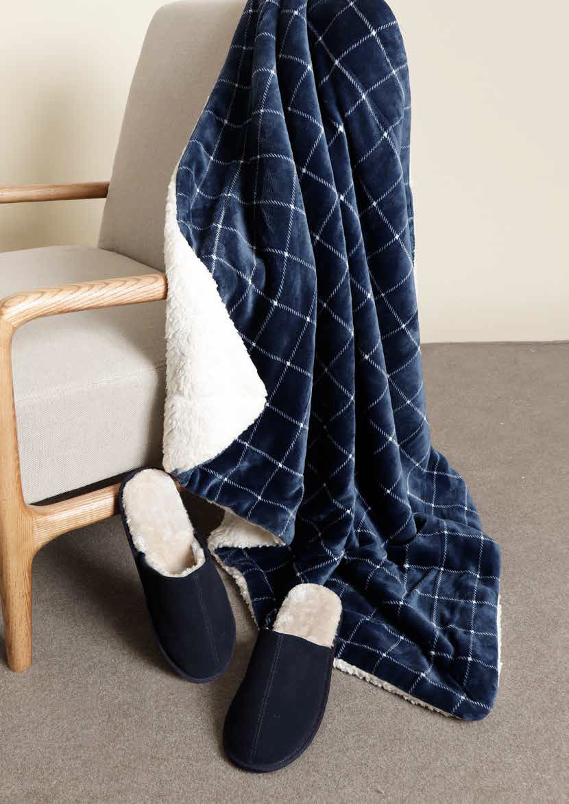 Pantofole Uomo con Pelliccia Interna Admas - immagine 2