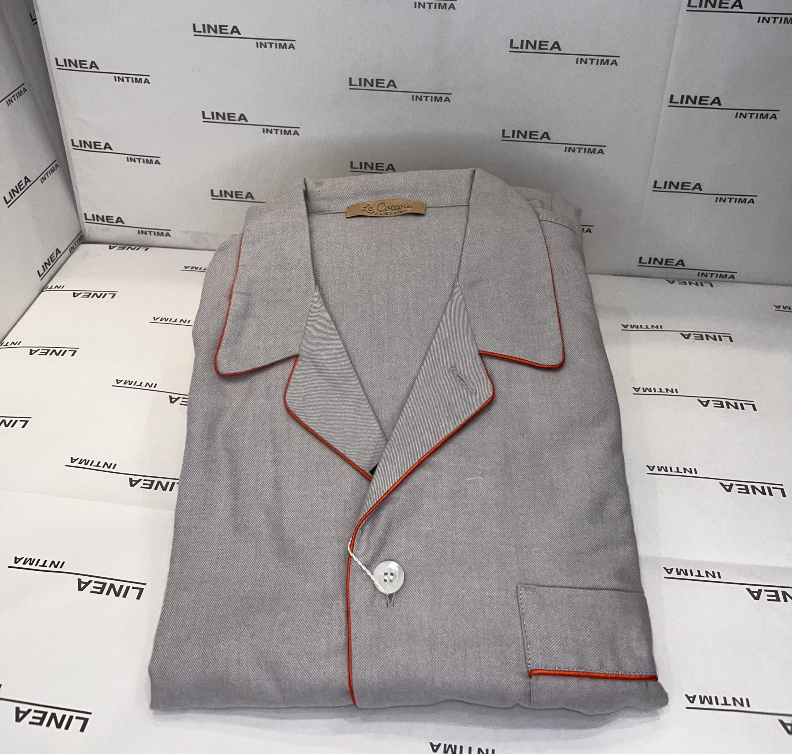 Pigiama uomo Le Coccole flanella di cotone