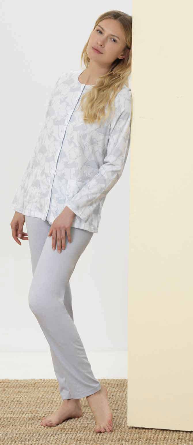 Pigiama lungo donna - immagine 2