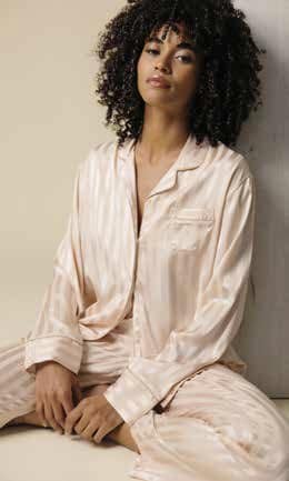 Pigiama lungo in satin