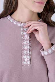 Pigiama serafino in punto milano Pigiamiamoci - immagine 3