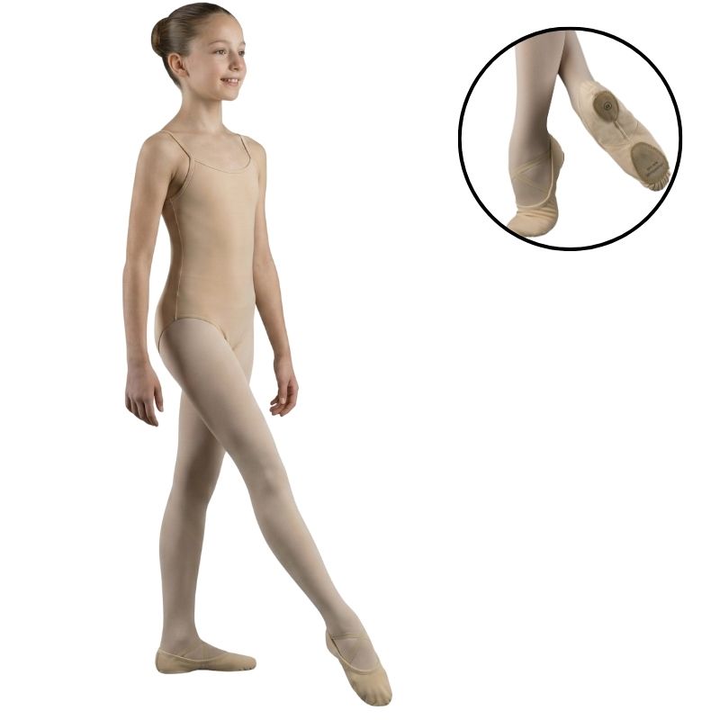 Scarpette Mezza Punta Precurvate Senza Laccetti – Pliè OneX - immagine 2