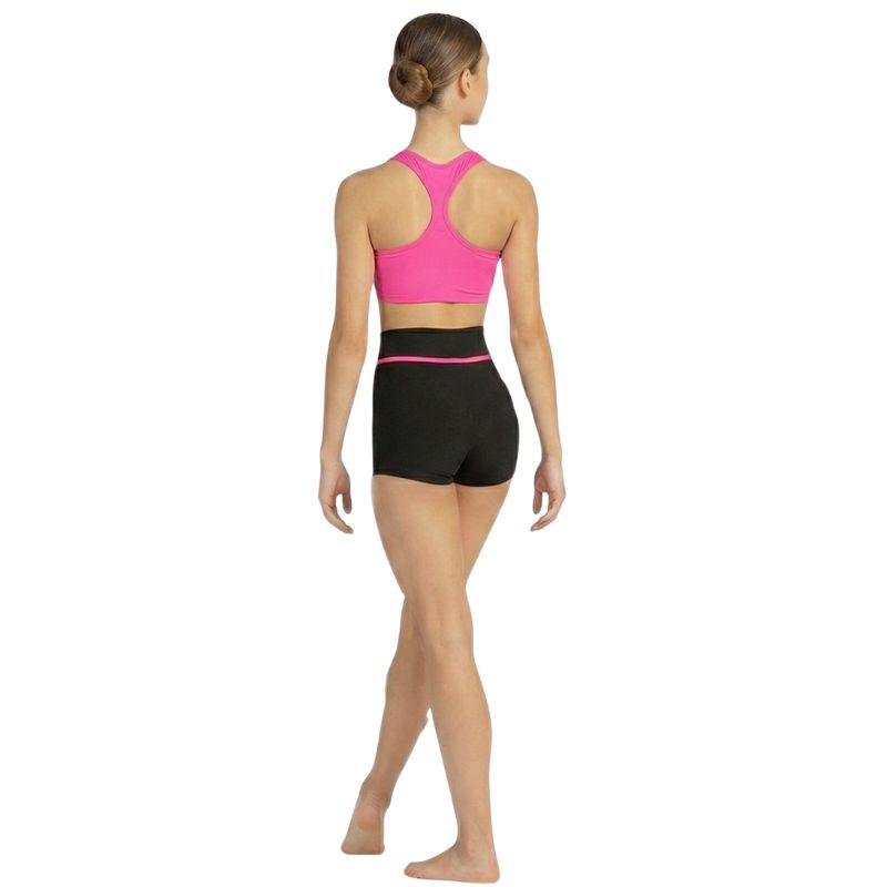 SM4 Amelia: Short da Danza a Vita Alta con Profilo a Contrasto - immagine 4