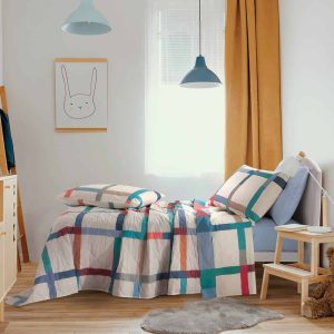 Copriletto Trapuntato Cross una piazza