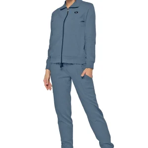 Tuta felpata con zip da donna Superga