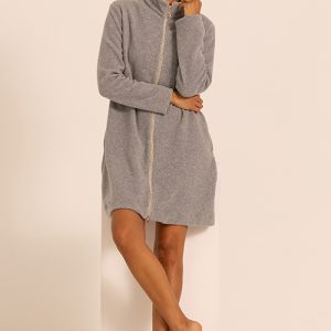 Vestaglia Maryplaid con zip