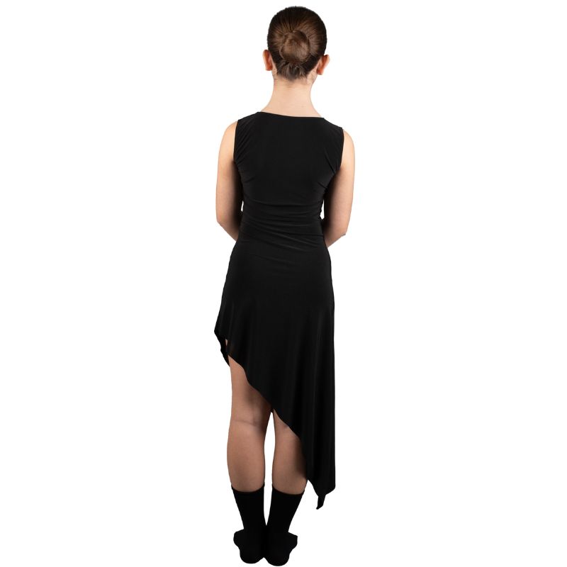 Abito Asimmetrico con Lato Lungo e Lato Corto – W6 - immagine 3