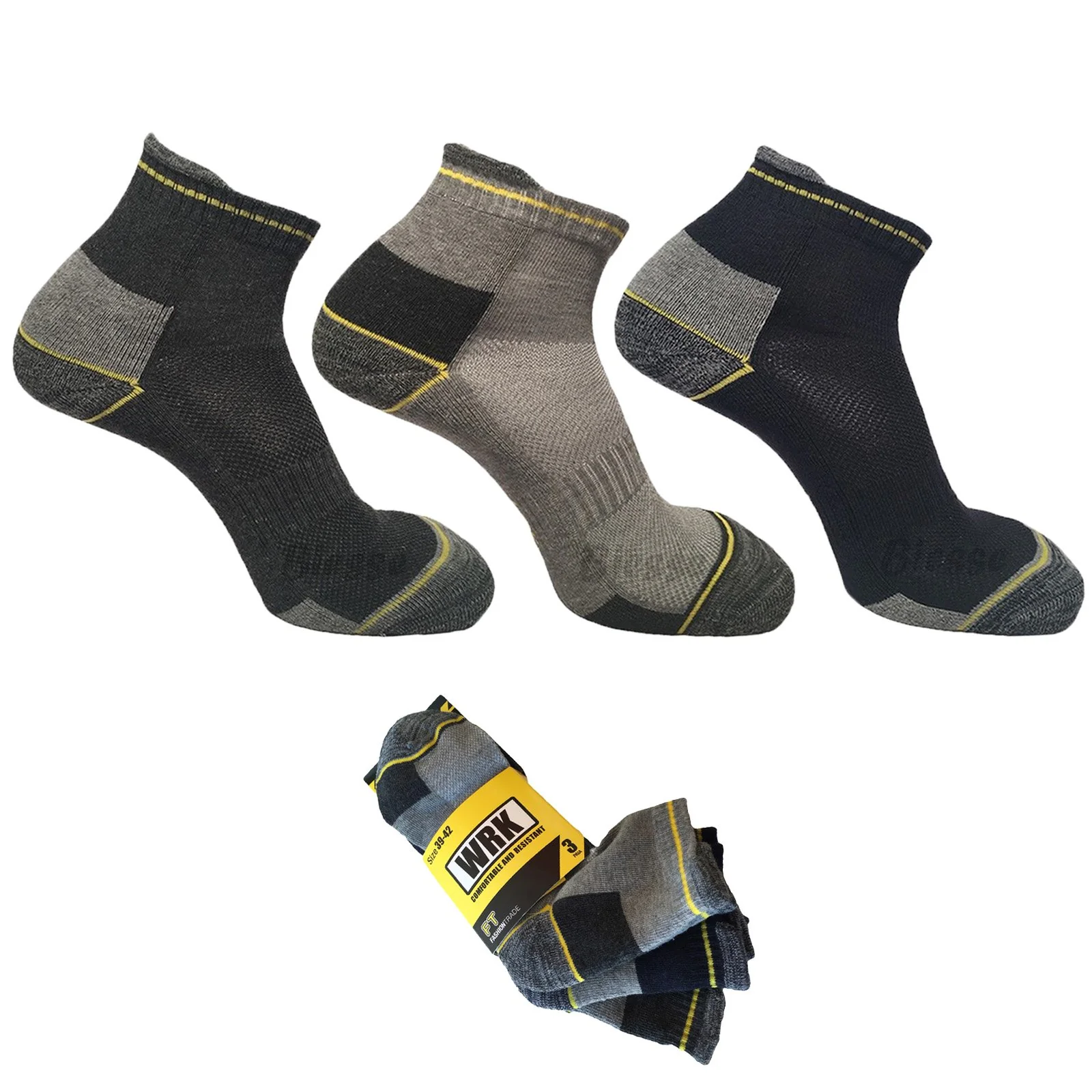 calze Lavoro uomo Work Art WRK004 Confezione da 3 paia
